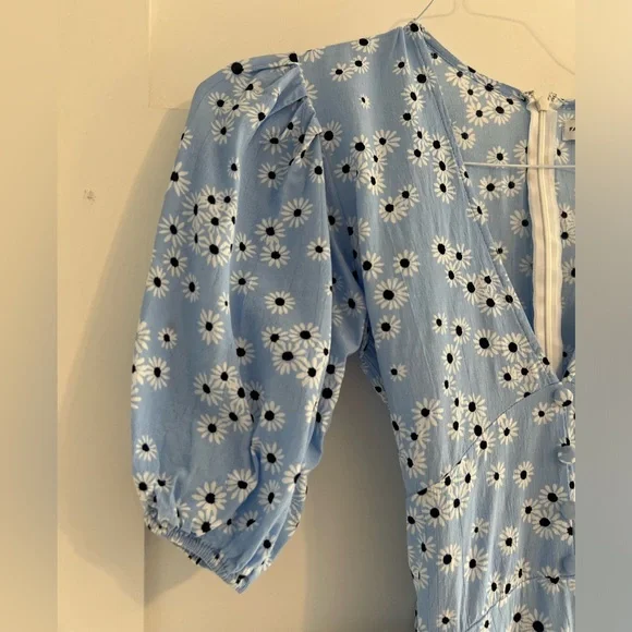 Faithfull the brand Ilia floral mini dress size 4 - Picture 9 of 15